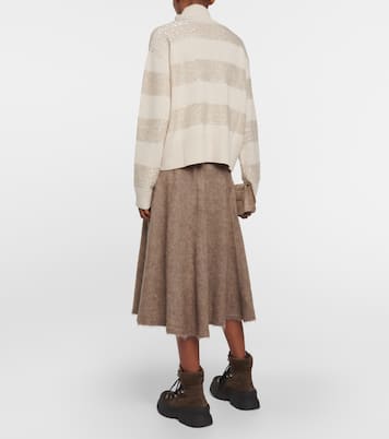 Pullover in lana, cashmere e seta | Brunello Cucinelli
