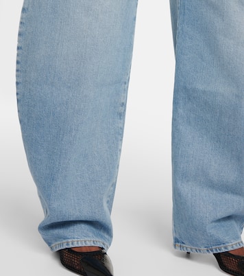 Jeans a gamba larga e vita alta | Alaïa