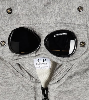 Felpa Google in cotone con cappuccio | C.P. Company Kids