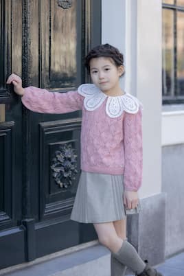 Openwork sweater  | Tartine et Chocolat