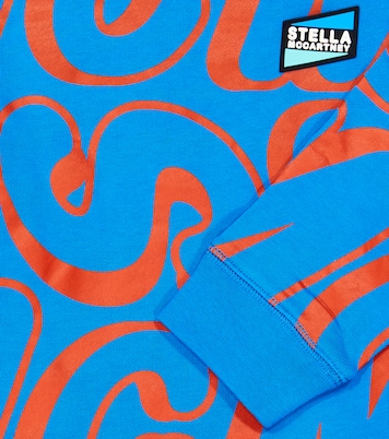 Sudadera y shorts de algodón estampados | Stella McCartney Kids