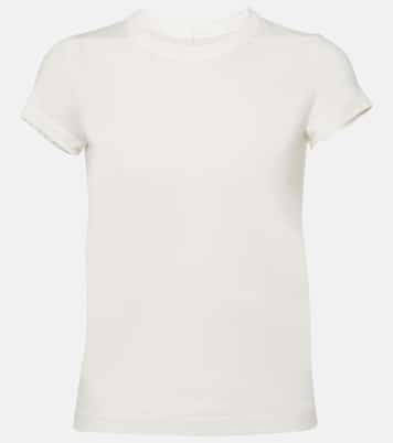 Camiseta cropped de jersey de algodón | Rick Owens
