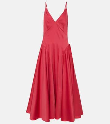 Robe midi Solene en coton mélangé | Tove
