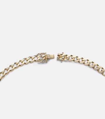 Collier Love Script en or 14 ct et diamants | Sydney Evan