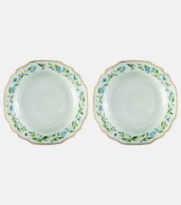 Secret Garden set of 2 soup plates | Aquazzura Casa