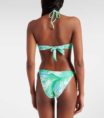 Haut de bikini Canary à fleurs | Melissa Odabash