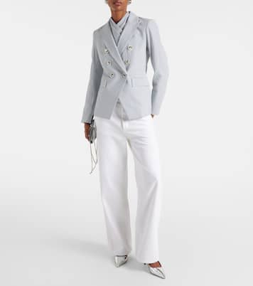 Blazer Miller in cotone a righe | Veronica Beard
