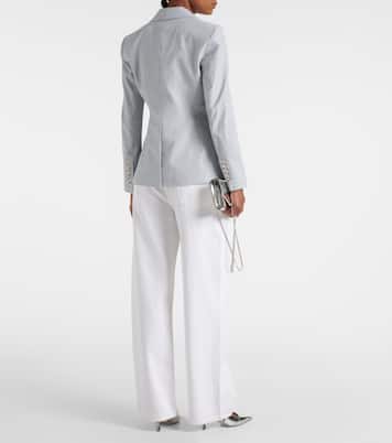 Blazer Miller in cotone a righe | Veronica Beard