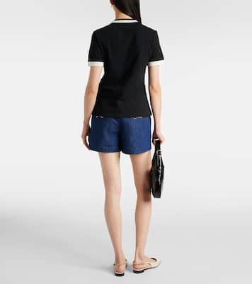 T-shirt Interlocking G in jersey di cotone  | Gucci