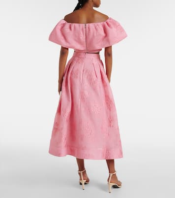 Zelie floral maxi skirt | Rebecca Vallance