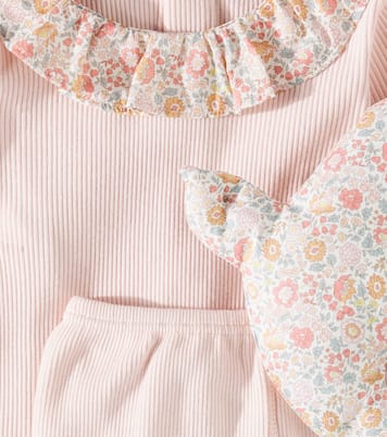 Baby Daisie top, pants, and toy set | Bonpoint