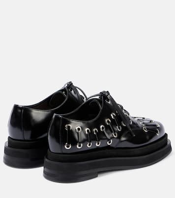 Stringate Heart Toe in pelle con platform | Simone Rocha