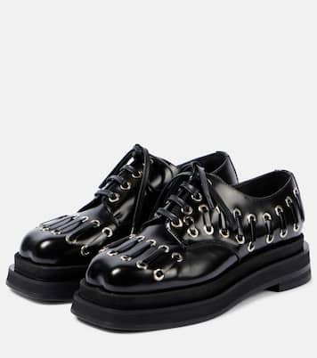 Stringate Heart Toe in pelle con platform | Simone Rocha