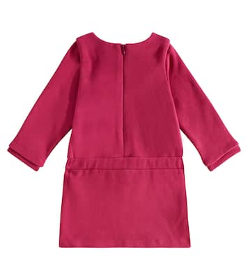 Bébé – Robe en coton à logo | Chloé Kids