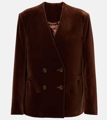 Blazer Anytime de terciopelo de algodón | Blazé Milano