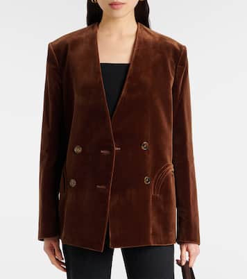 Blazer Anytime de terciopelo de algodón | Blazé Milano