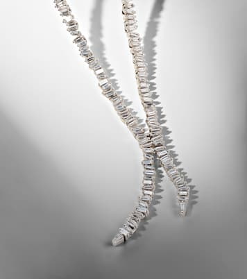 Collier en or blanc 18 ct et diamants | Suzanne Kalan
