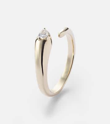 Bague Diana en or 14 ct et diamant | Stone and Strand