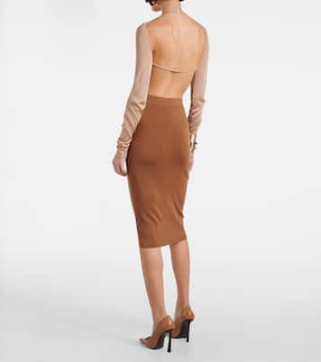 Bleistiftrock aus Strick | Saint Laurent
