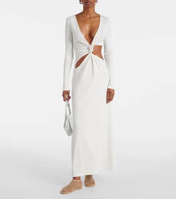 Ballerine Minette in mesh con cristalli | Christopher Esber