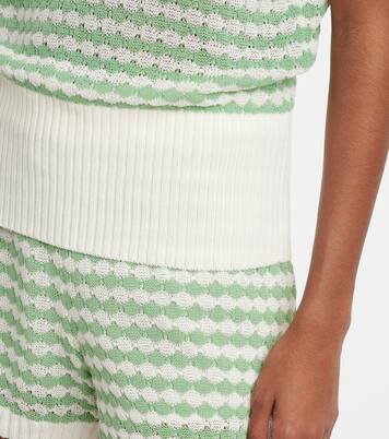 Polo Everley de punto de mezcla de algodón | Zimmermann