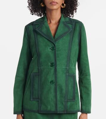 Blazer Soft Touch en daim | Dorothee Schumacher