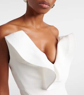 Requiem strapless crêpe gown | Maticevski