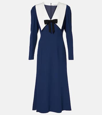 Abito midi Envers in raso | Alessandra Rich