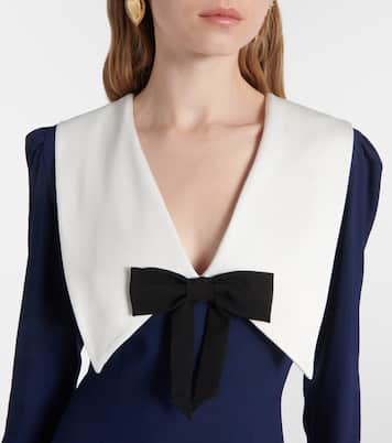 Abito midi Envers in raso | Alessandra Rich