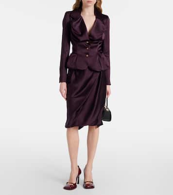 Blazer Orb en jacquard a rayas | Vivienne Westwood