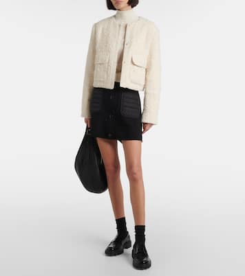 Piumino Dauphin in tweed di misto cotone | Moncler