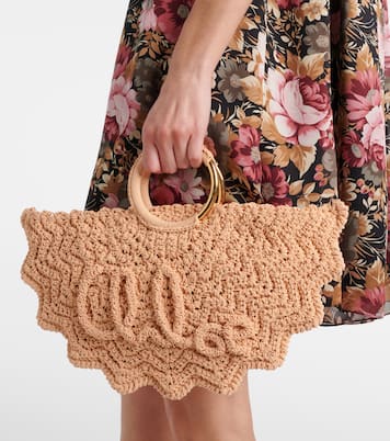 Sac Bracelet Paravent Small en crochet | Chloé