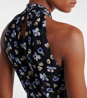 Abito midi Brock in seta | Veronica Beard
