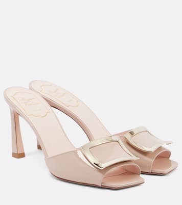 Mules Trompette 85 in vernice | Roger Vivier