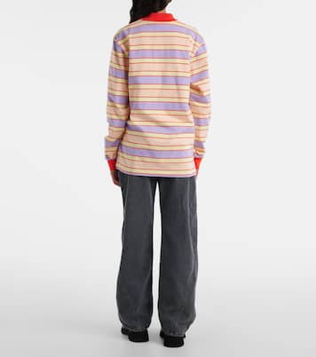 Polo in cotone a righe | JW Anderson