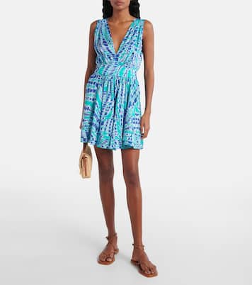Bessie printed minidress | Poupette St Barth