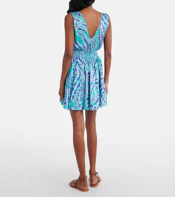 Bessie printed minidress | Poupette St Barth