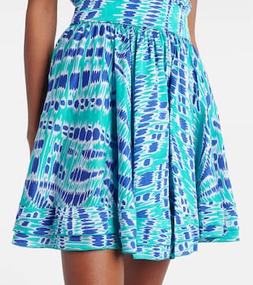 Bessie printed minidress | Poupette St Barth