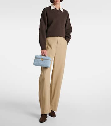 Schultertasche Bang Bang aus Veloursleder | Bottega Veneta
