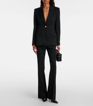 Pumps La Medusa 105 aus Leder | Versace