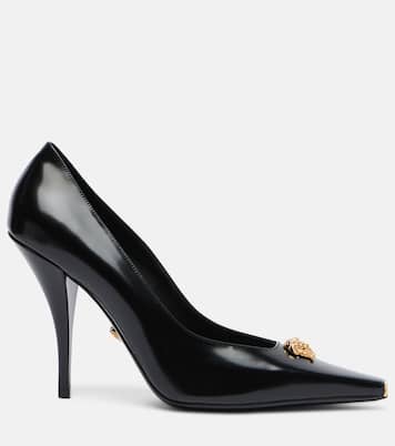 Pumps La Medusa 105 aus Leder | Versace
