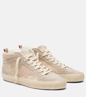 Mid Star suede high-top sneakers | Golden Goose