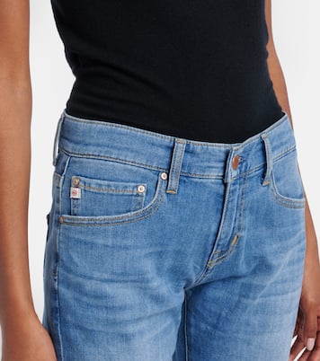 Jean slim Exboyfriend à taille mi-haute | AG Jeans