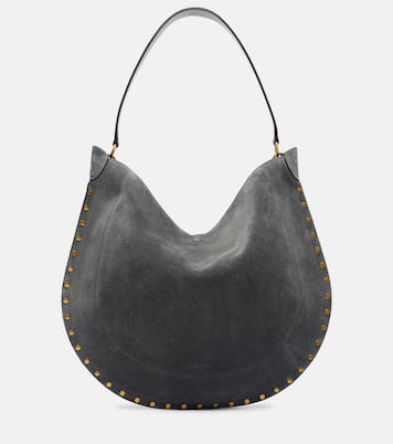 Oskan Soft Medium suede shoulder bag | Isabel Marant