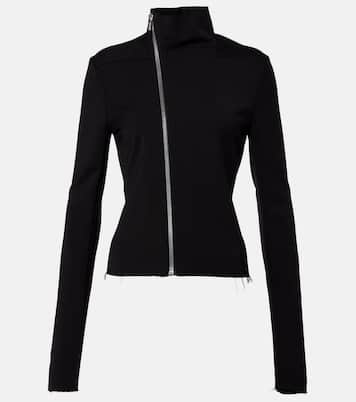 Gary cropped wool-blend jacket | Rick Owens