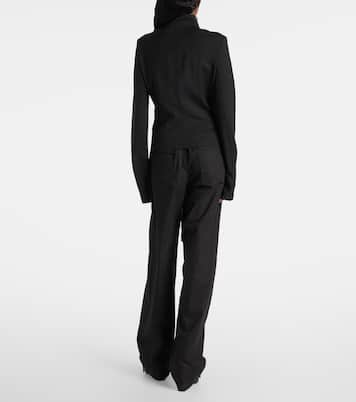 Gary cropped wool-blend jacket | Rick Owens