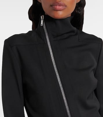 Gary cropped wool-blend jacket | Rick Owens
