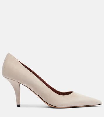 Escarpins Jessica 75 en daim | Paris Texas