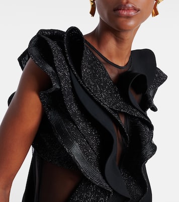 Ellipsoid Wave ruffled gown | Maticevski