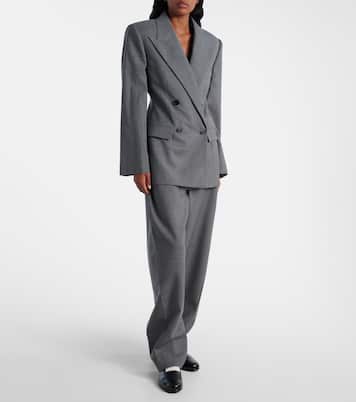 Double-breasted wool tuxedo jacket | Givenchy